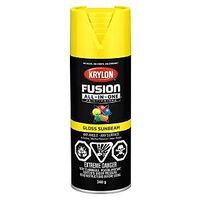 Krylon 427250007 Spray Paint, Gloss, Sunbeam, 12 oz, Can