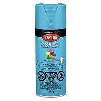 Krylon K05565007 Enamel Spray Paint, Satin, Island Splash, 12 oz