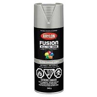 Krylon 427230007 Spray Paint, Gloss, Smoke Gray, 12 oz, Can