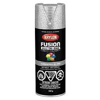Krylon 427880007 Spray Paint, Hammered, Silver, 12 oz, Can