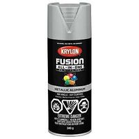 Krylon 427660007 Metallic Spray Paint, Metallic, Aluminum, 12 oz, Can