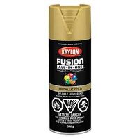 Krylon 427700007 Metallic Spray Paint, Metallic, Gold, 12 oz, Can