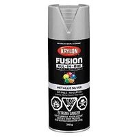 Krylon 427730007 Metallic Spray Paint, Metallic, Silver, 12 oz, Can