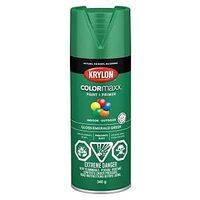 Krylon 455170007 Enamel Spray Paint, Gloss, Emerald Green, 12 oz, Can