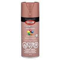 Krylon 455930007 Metallic Spray Paint, Metallic, Rose Gold, 12 oz, Can