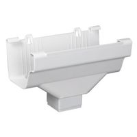 OUTLET END TRDNL WHITE 2INX3IN
