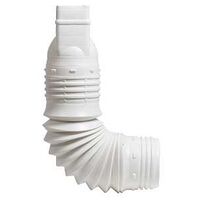 ADAPTER DOWNSPOUT WHITE 2X3IN 