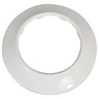 FLANGE SHALLOW WHITE 1-1/2IN  