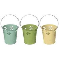 CANDLE FLOWER BCKT CITRONELLA - Case of 24