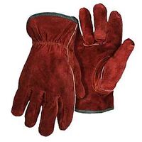 GLOVES DRIVER INSUL LEATHER XL
