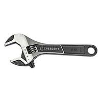 WRENCH  ADJ WDE JAW CARDED 6IN