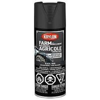 PAINT SPRAY LOW GLOSS BLK 12OZ - Case of 6
