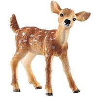 FIGURINE WHT TAILED FAWN 5.2CM