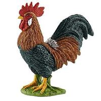 FIGURINE ROOSTER 2.8X6.2X6.6CM