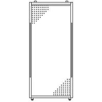 PANEL PEG SLDG W/1-TRACK 66IN 