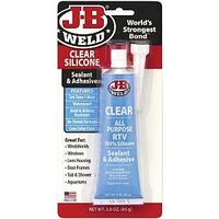 SEALANT SILICONE CLEAR 3OZ    