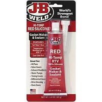 SEALANT SILICONE RED RTV 3OZ  