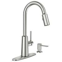 FAUCET PULL-OUT KTN 1HNDL CHM 