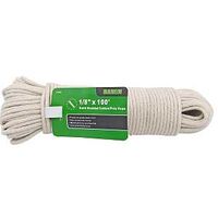 ROPE SMOOTH COTTON 1/8INX100FT