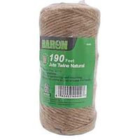 TWINE JUTE NATURAL 190FT      