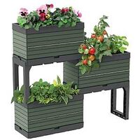 PLANTER GRDN MODULAR POLYP GRN