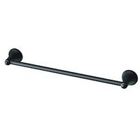 Moen Laia BH5318BL Towel Bar, 18 in L Rod, Stainless Steel/Zinc, Matte, Wall Mounting