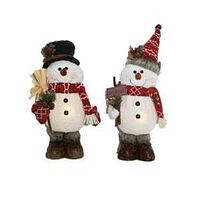 STANDING SNOWMAN LED B/O 16IN - Case of 12