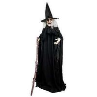 ANIMATED WITCH W/CANE 6FT     