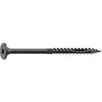 Camo 0366229 Structural Screw, 5/16 in Thread, 5 in L, Flat Head, Star Drive, Sharp Point, PROTECH Ultra 4 Coated, 250