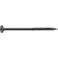 Camo 0366240 Structural Screw, 5/16 in Thread, 6 in L, Flat Head, Star Drive, Sharp Point, PROTECH Ultra 4 Coated, 10