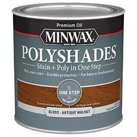 PolyShades 21440 One Step Oil Based Wood Stain and Polyurethane