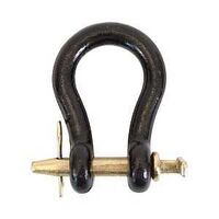 CLEVIS STRAIGHT FGD BLK 7/8IN 