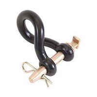 CLEVIS TWISTED FGD BLACK 5/8IN