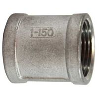 COUPLING STAINLESS STEEL 1/2IN
