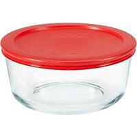 BOWL STORAGE ROUND GLASS 4CUP - Case of 4