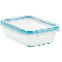 Ziploc 70935 Food Container, 24 oz Capacity, Plastic, Clear, 6-1/8 in L,  6-1/8 in W, 2-1/4 in H