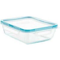 Ziploc 70935 Food Container, 24 oz Capacity, Plastic, Clear, 6-1/8 in L,  6-1/8 in W, 2-1/4 in H
