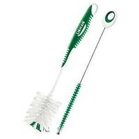 LIBMAN 1371 Bottle and Straw Cleaning Kit, 12 in OAL, Wire Trim, Comfort Grip, Ergonomic Handle