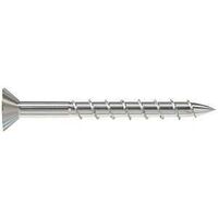 Simpson Strong-Tie S08162DB1 Screw, #8 Thread, 1-5/8 in L, Coarse Thread, Bugle Head, Square Drive, Type-17 Point