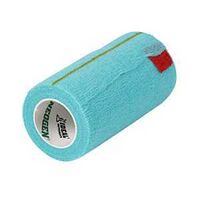 BANDAGE COHESIVE TEAL 4IN     