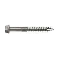 Simpson Strong-Tie Strong-Drive SDS SDS25212MB Connector Screw, 2-1/2 in L, Serrated Thread, Hex Head, Hex Drive
