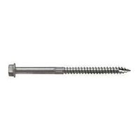 Simpson Strong-Tie Strong-Drive SDS SDS25312MB Connector Screw, 3-1/2 in L, Serrated Thread, Hex Head, Hex Drive