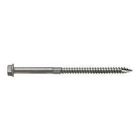Simpson Strong-Tie Strong-Drive SDS SDS25412MB Connector Screw, 4-1/2 in L, Serrated Thread, Hex Head, Hex Drive