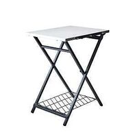 TABLE FOLDING SS 28IN         