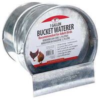 BUCKET POULTRY WATERER GALV   