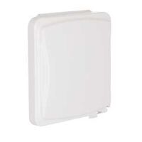 Taymac MM410W Weatherproof In-Use Cover, 3-1/4 in L, 4 in W, 1-Gang, Polycarbonate, White