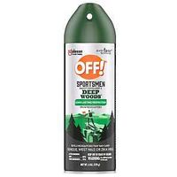 OFF! Deep Woods 61851 Sportsmen Insect Repellent II, 6 oz Aerosol Can, Clear