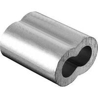 CABLE SLEEVE ALUMINUM 1/8IN   