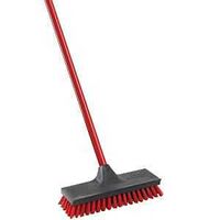 FLOOR SCRUBBER RED 10 X 3.5IN 