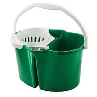 CLEAN&RINSE BUCKET W/WRNGR 4GA